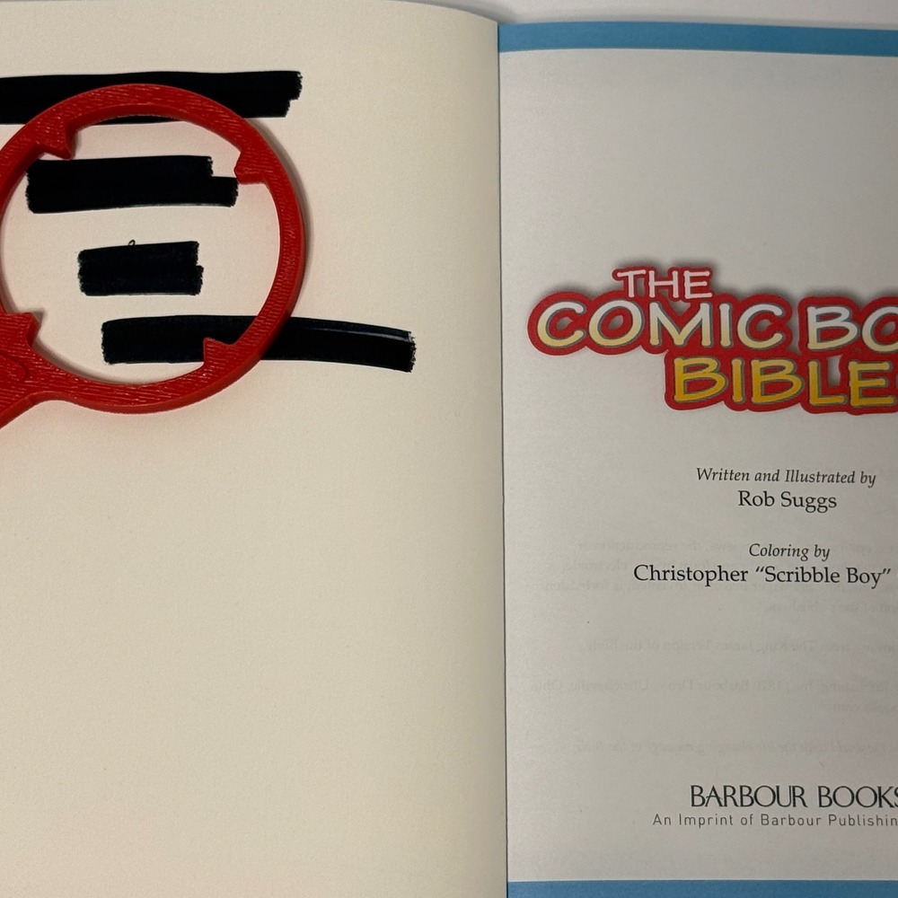 The Comic Book Bible Rob Suggs Barbour Books Kids Illustrated KJV * - Picture 3 of 7